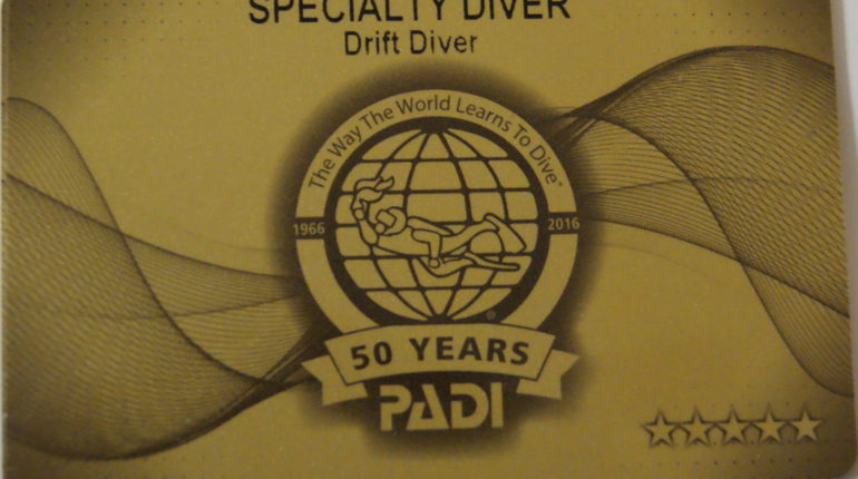 Drift Diver card