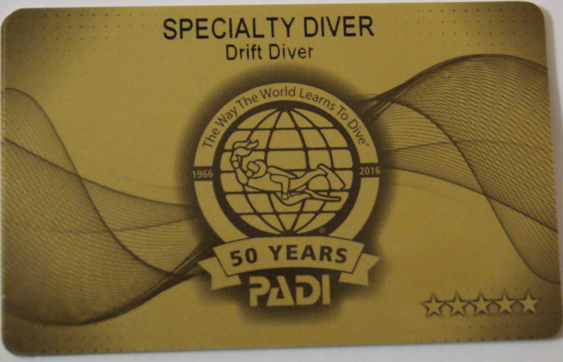 Drift Diver card
