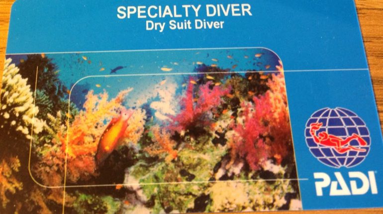 Dry Suit Diver